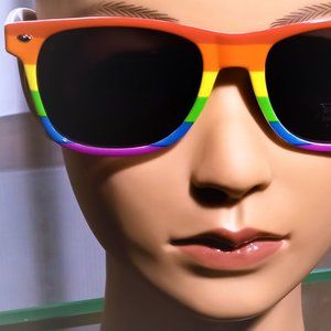 LGBTQ PRIDE RAINBOW FASHION SUNGLASSES